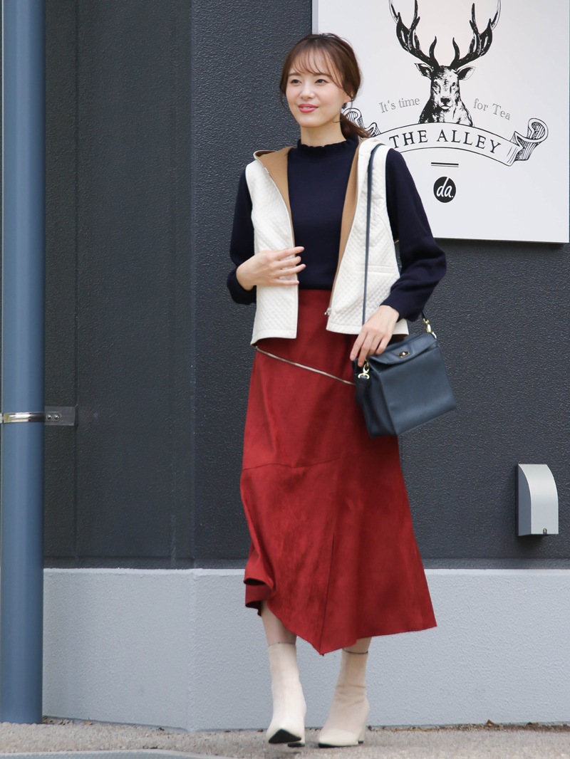 マトラッセ×ニットリバーシブルジレ＜アウトレット均一価格＞