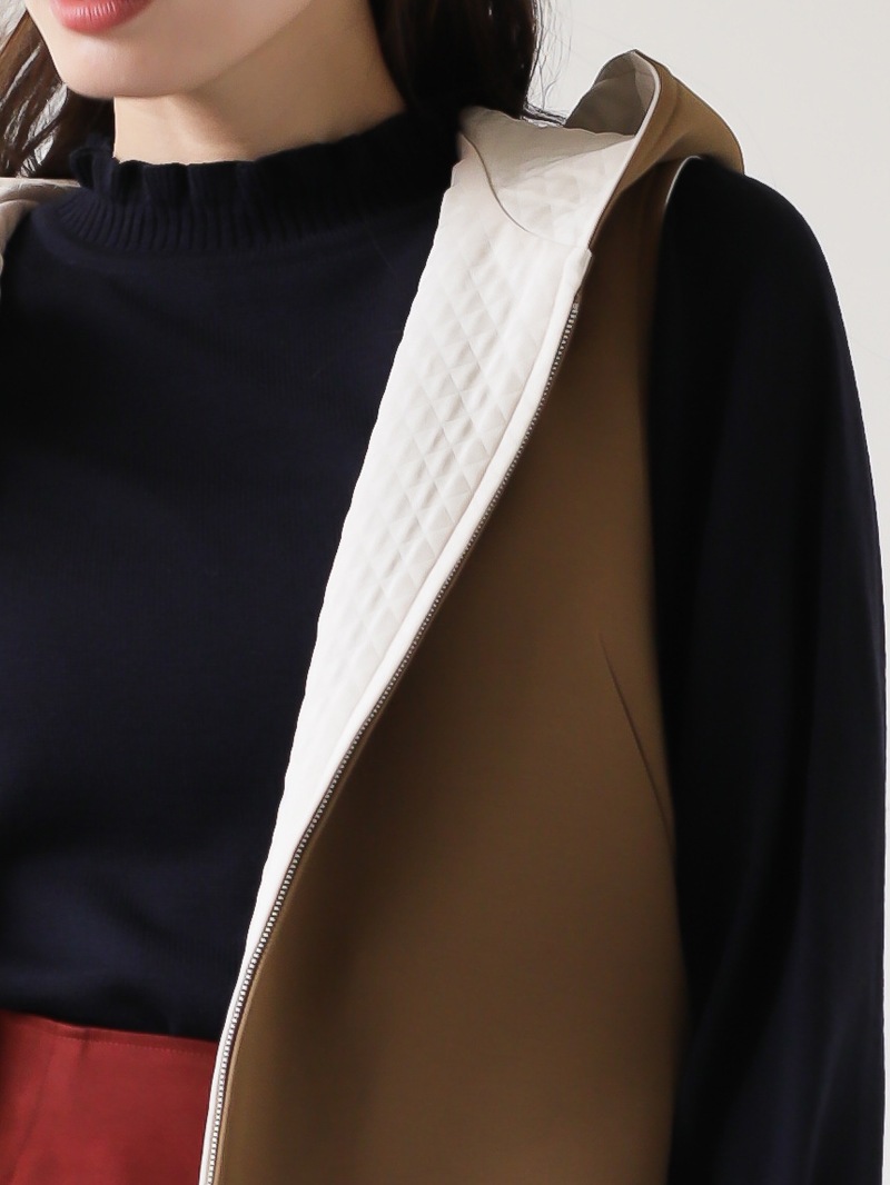 マトラッセ×ニットリバーシブルジレ＜アウトレット均一価格＞