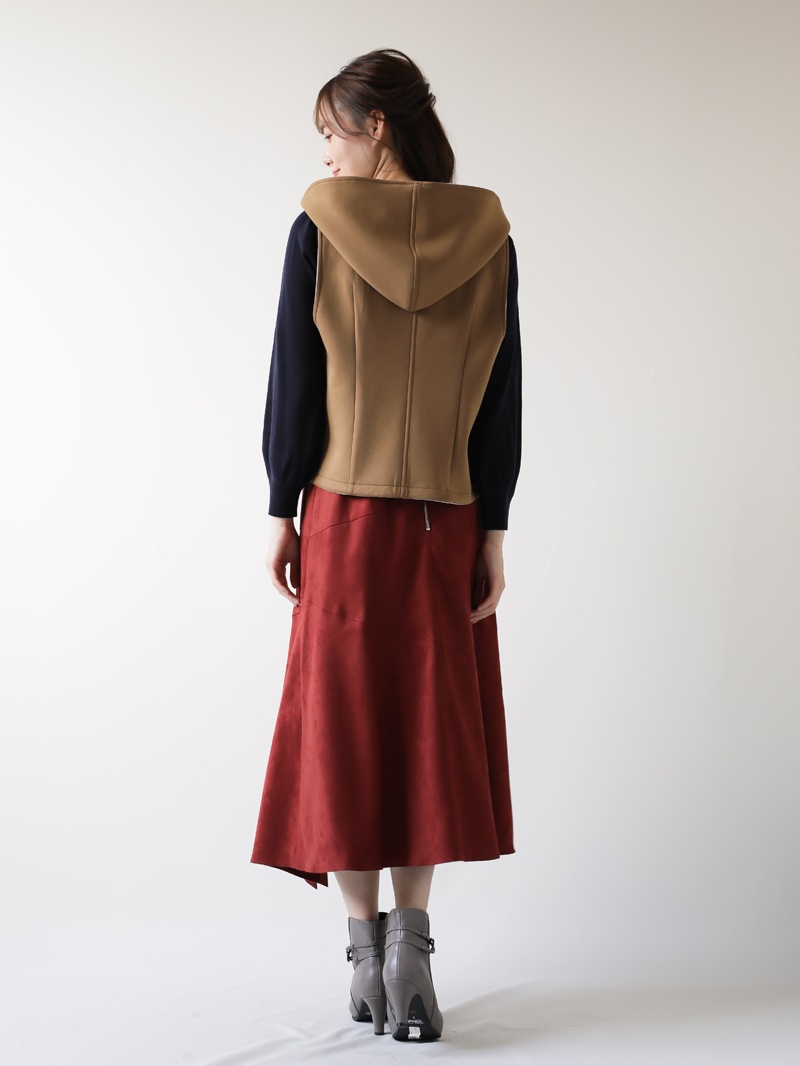 マトラッセ×ニットリバーシブルジレ＜アウトレット均一価格＞