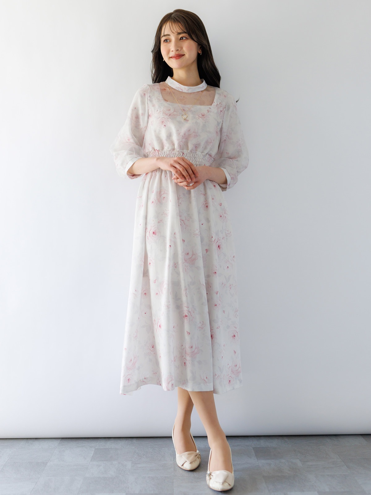 50%OFF】プリントドッキングワンピース｜KarLParkLane Style