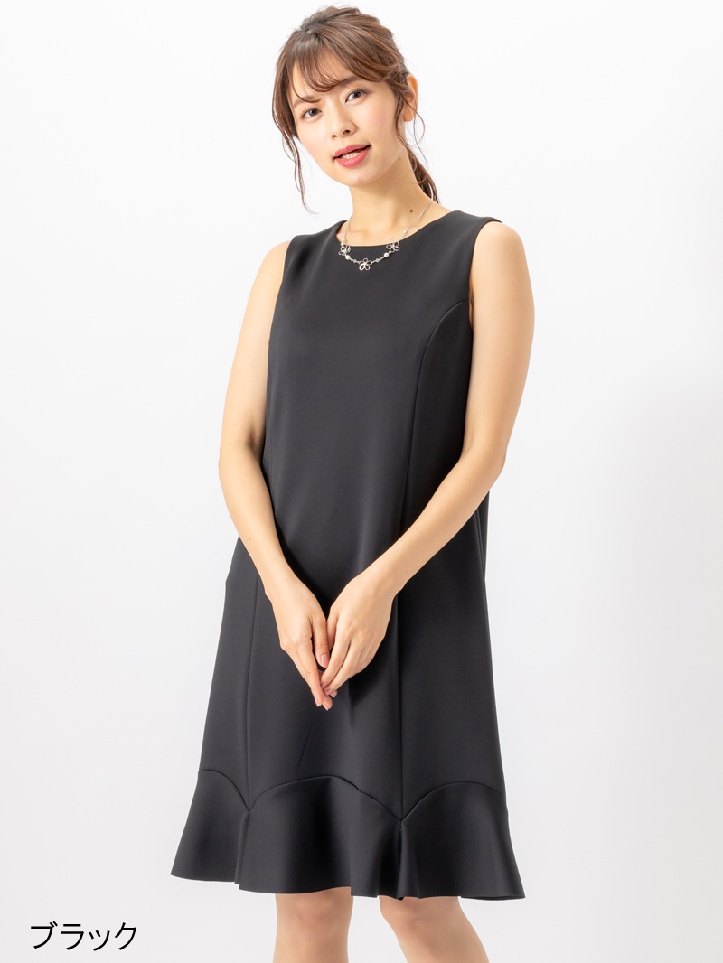 【70%OFF】抗菌アクアAラインワンピース［キレイめ］
