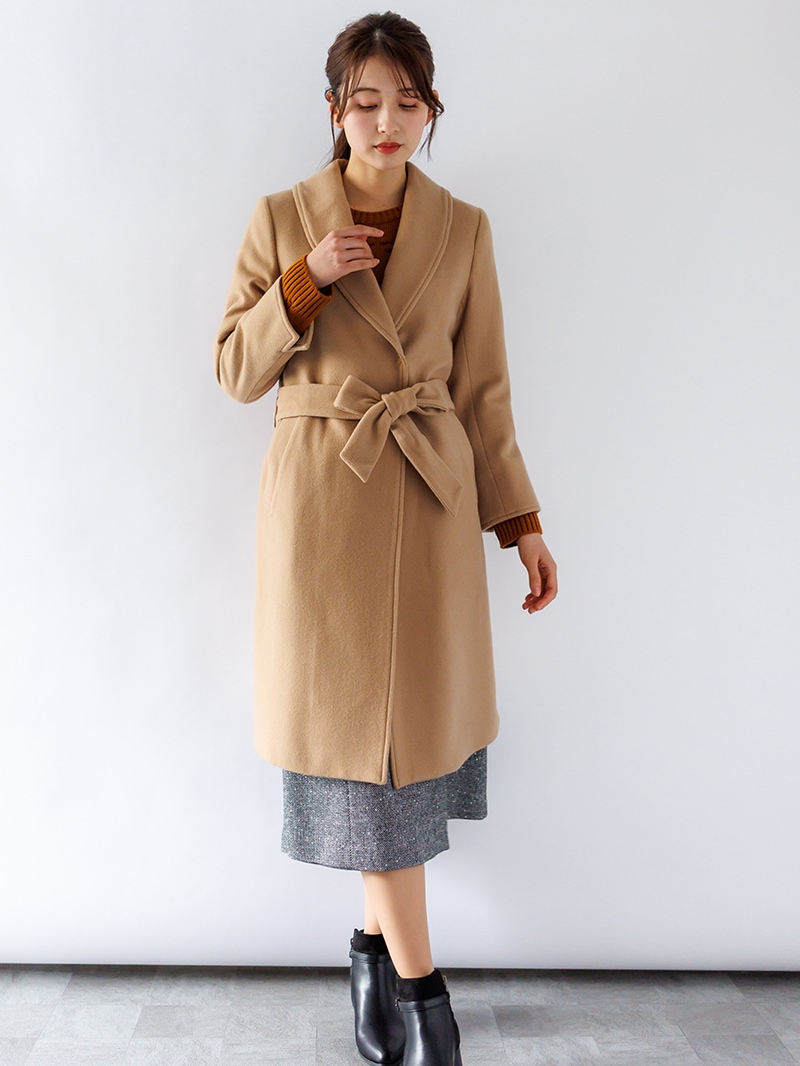 【50%OFF】ジャッカルメルトンショールカラーコート