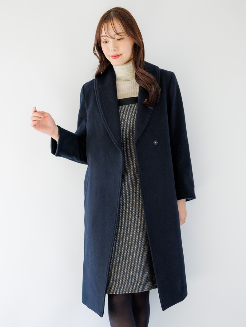 【50%OFF】ジャッカルメルトンショールカラーコート