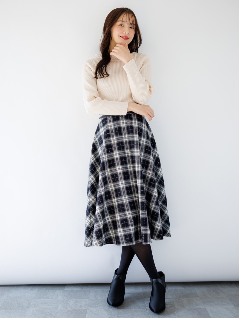 リブ衿付ニット＜アウトレット均一価格＞