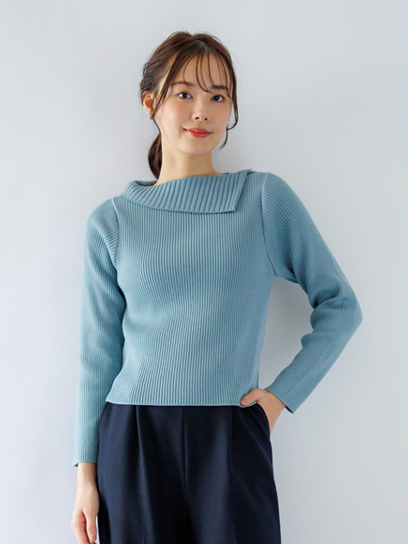 60％OFF】リブ衿付ニット｜KarLParkLane Style ONLINE SHOP