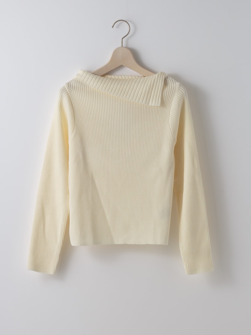 リブ衿付ニット＜アウトレット均一価格＞