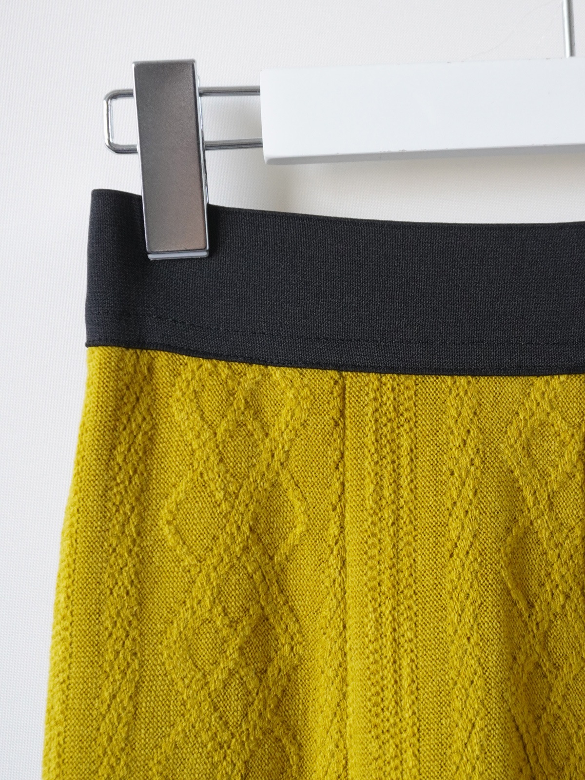 ニットケーブルJQハギフレアースカート