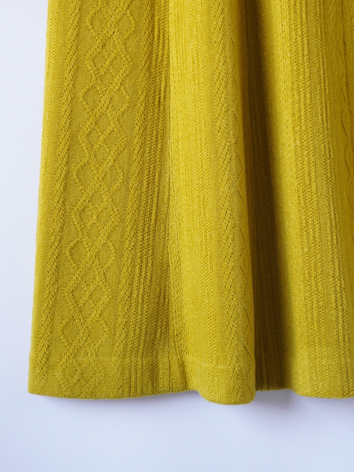 ニットケーブルJQハギフレアースカート