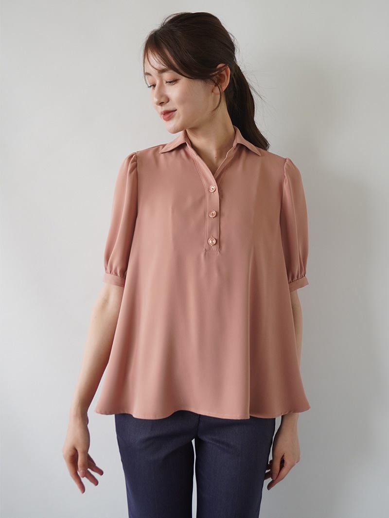 【20％OFF】ダンガリーAラインチュニック