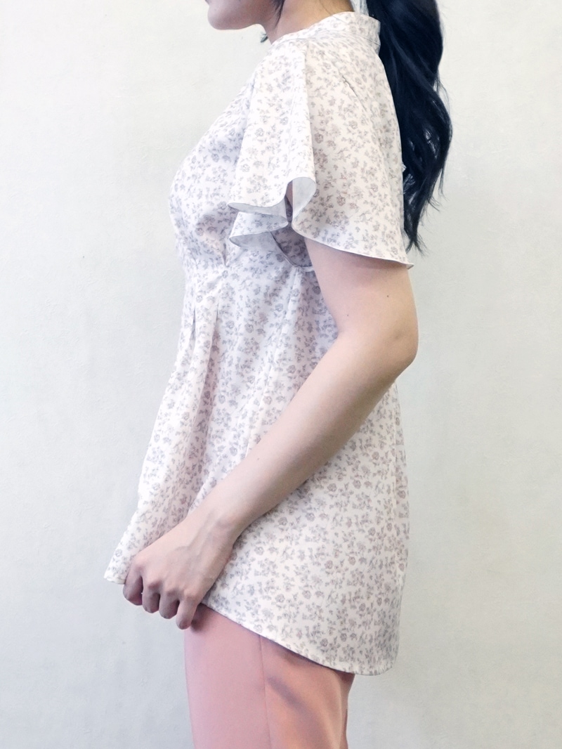 ドラゴンプリント　フレアスリーブチュニック SALE！50%OFF】sana サナ フレアチュニック tunic (broad for