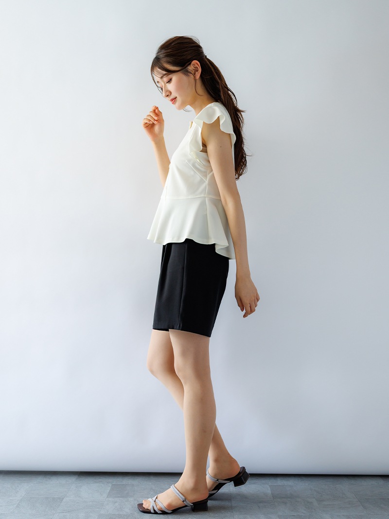 【OUTLET 2500円】ｸﾞﾚﾝﾆｯﾄﾗｲﾄ ﾌﾚｱｰ袖ﾁｭﾆｯｸ<10本以下>