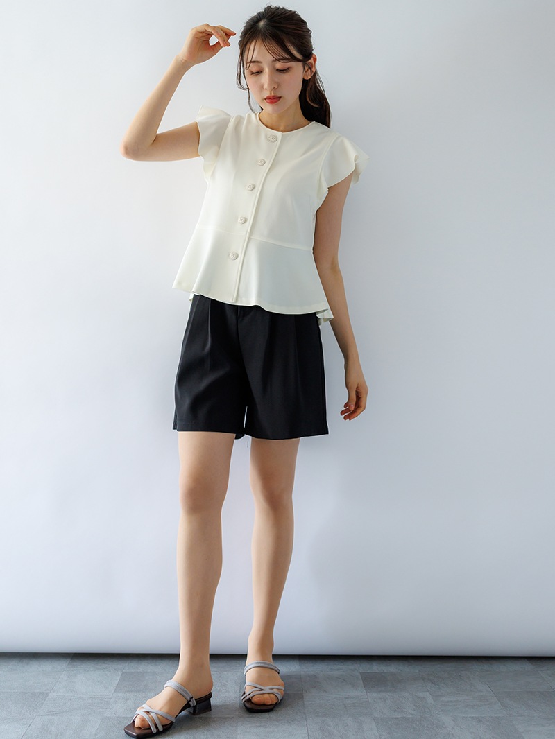 【OUTLET 2500円】ｸﾞﾚﾝﾆｯﾄﾗｲﾄ ﾌﾚｱｰ袖ﾁｭﾆｯｸ<10本以下>