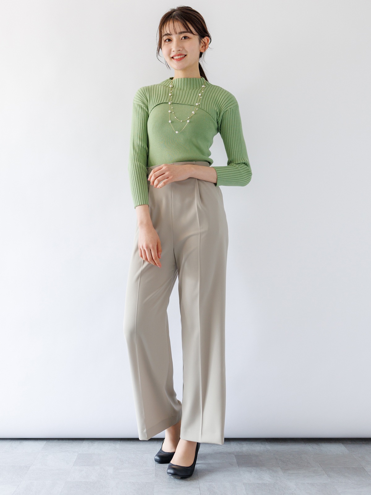 ソリビアツイル太身パンツ