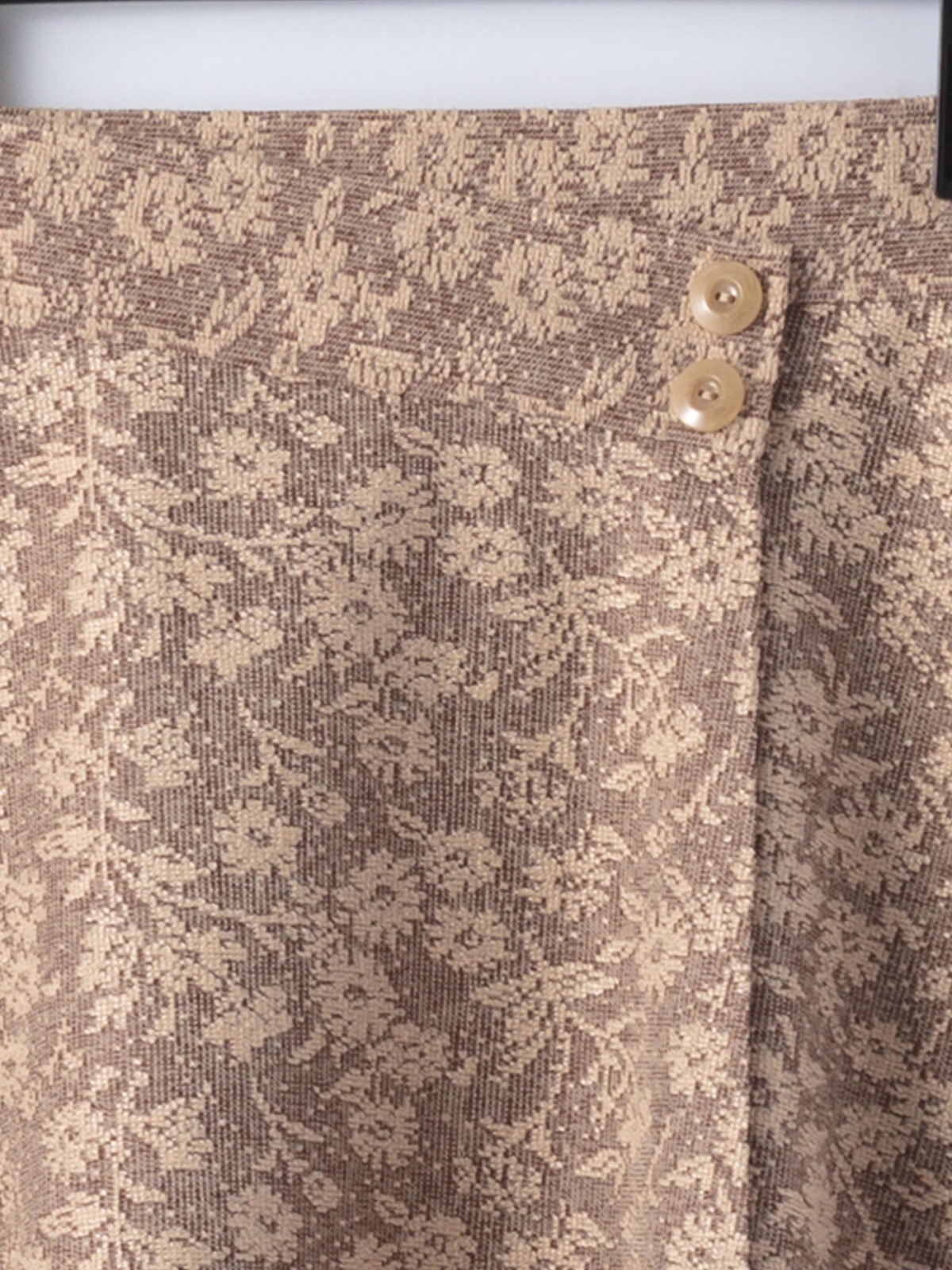 均一価格】杢調ジャガード巻風フレアースカート＜春夏物アウトレット