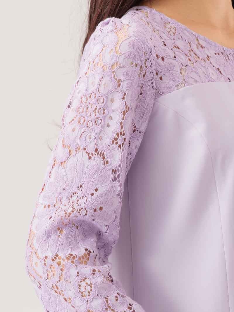 【50%OFF】ステファニー袖レースワンピース