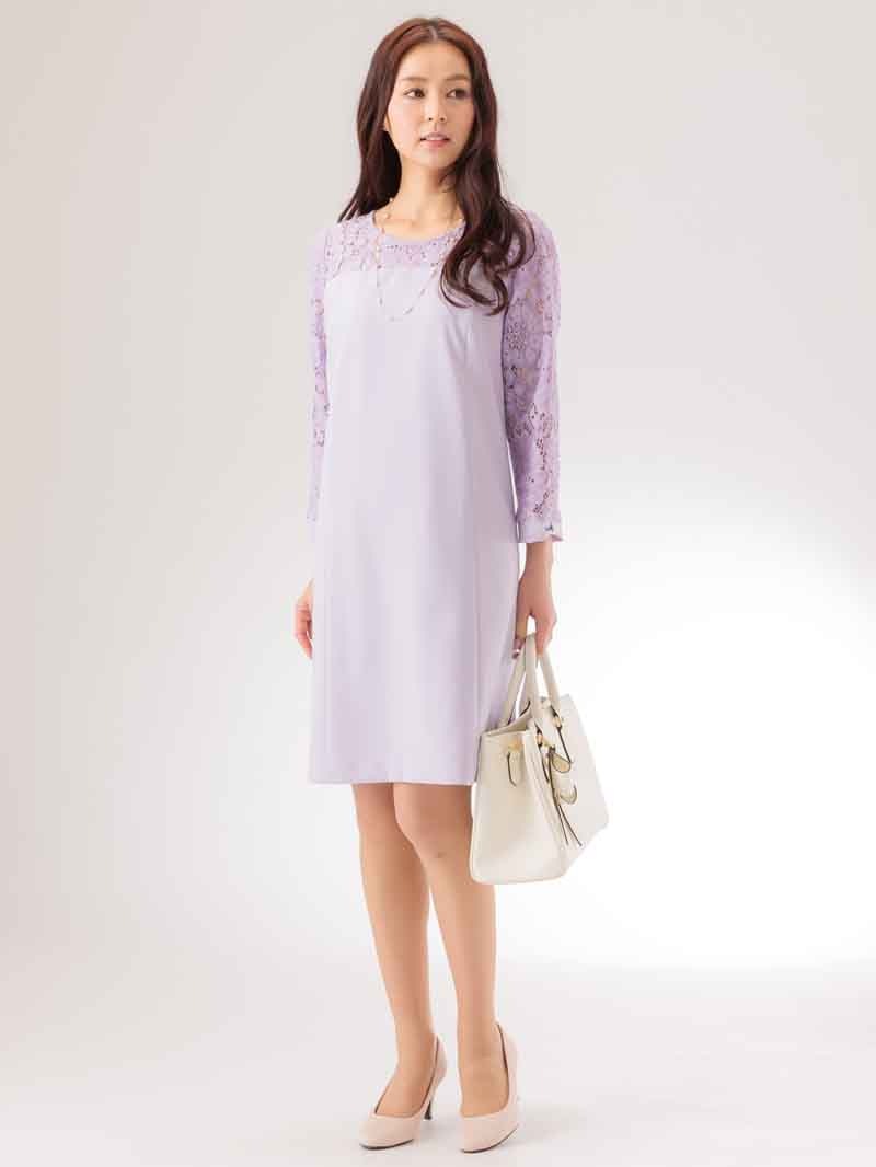 【50%OFF】ステファニー袖レースワンピース
