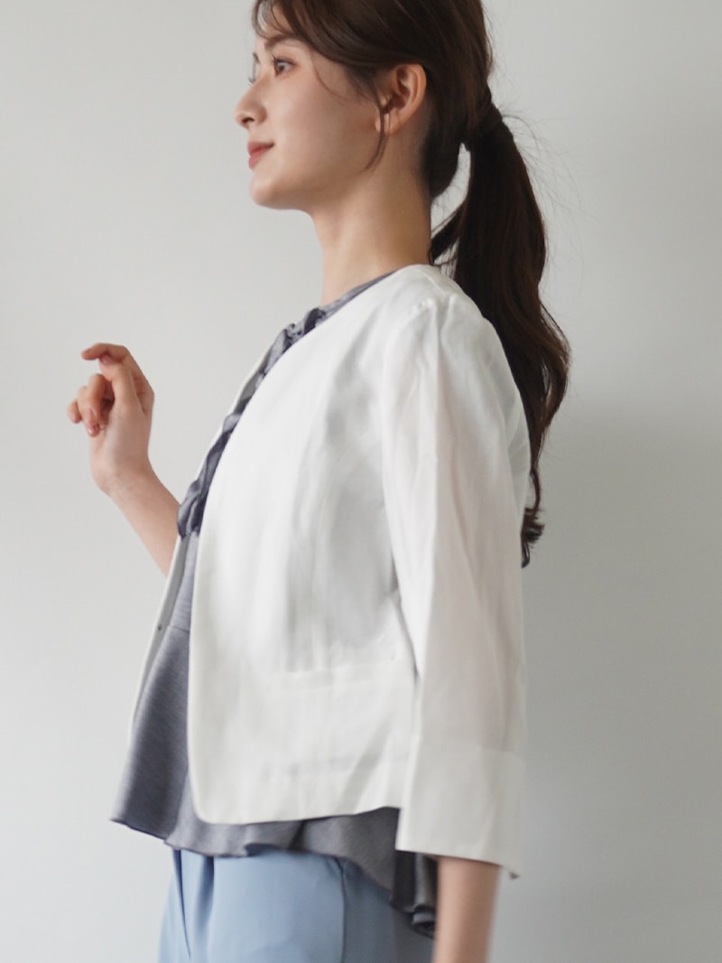 【SUMMER SALE】キーネックジャケット