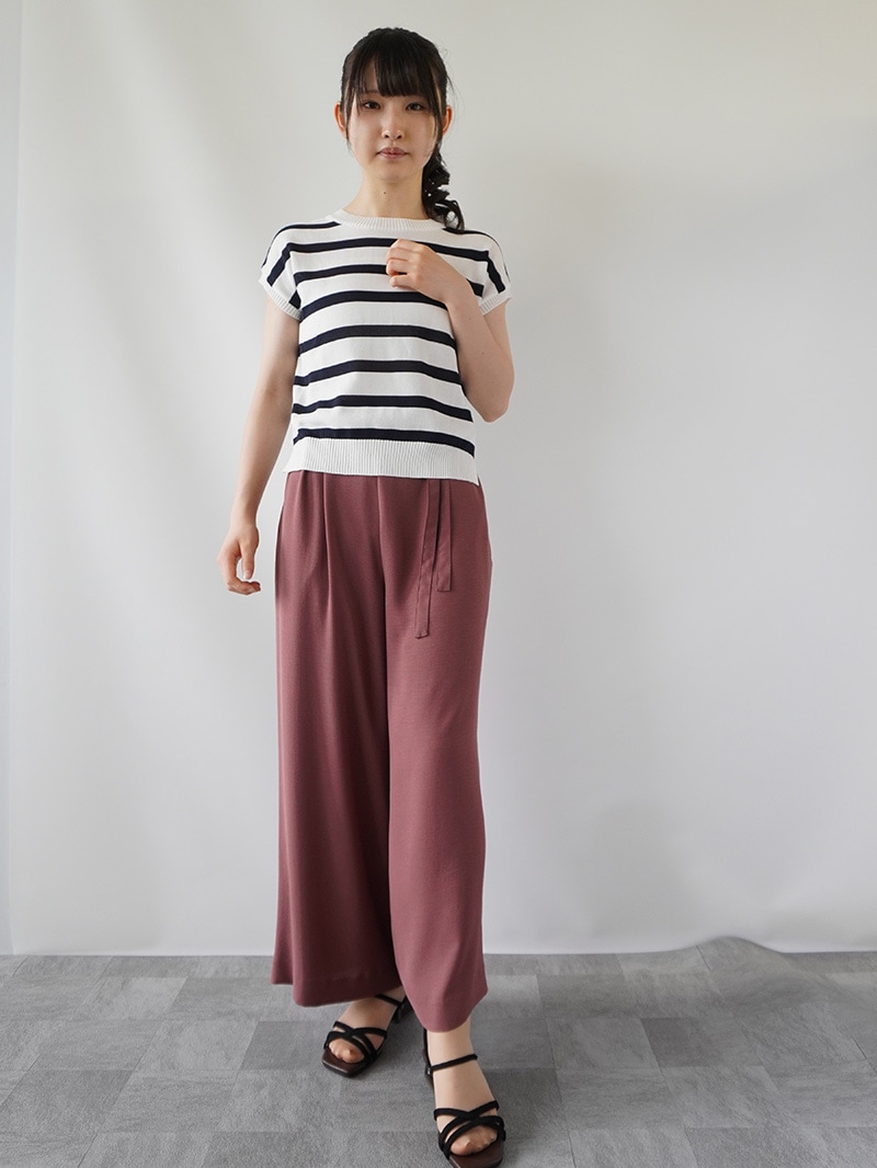 【20%OFF】ムジジョーゼットウォッシャブルパンツ