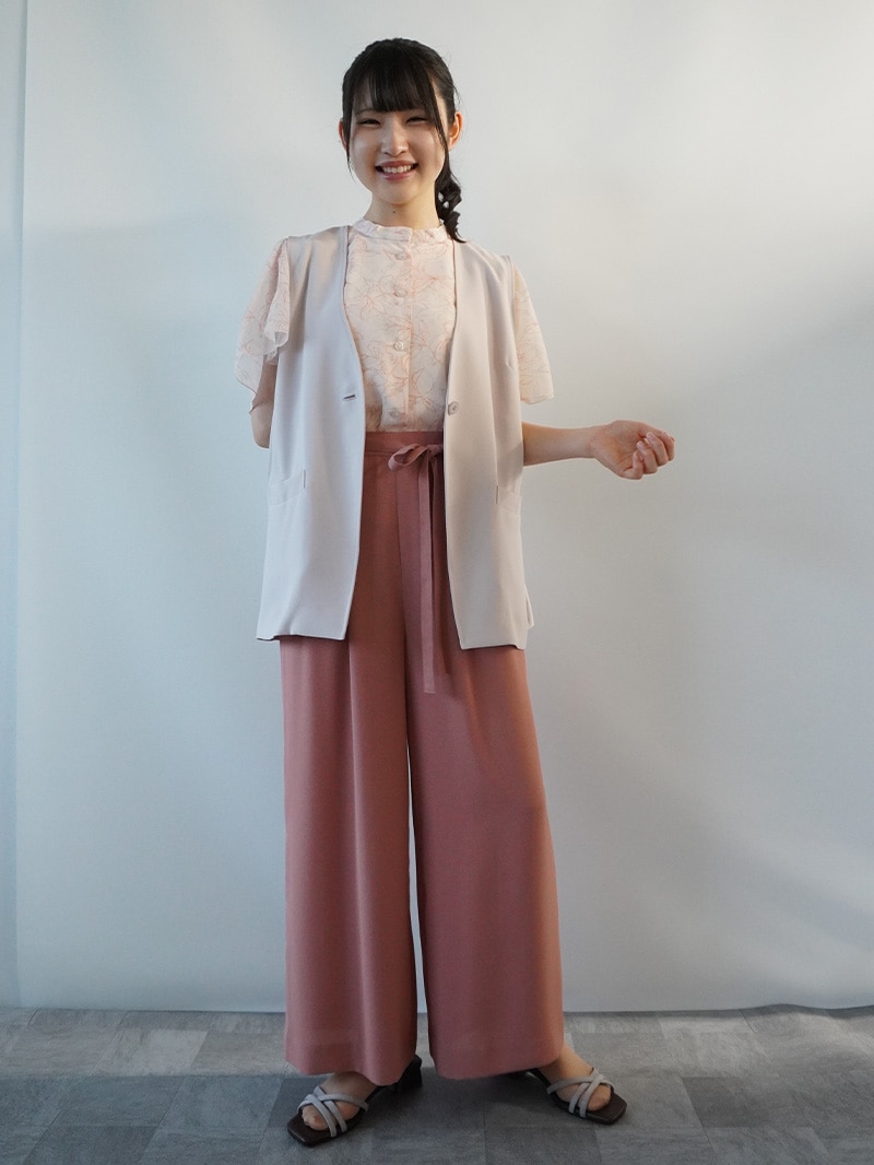 【20%OFF】ムジジョーゼットウォッシャブルパンツ