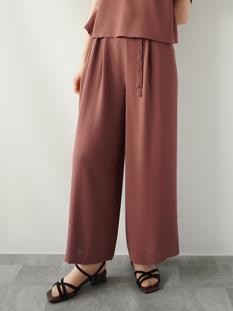 【20%OFF】ムジジョーゼットウォッシャブルパンツ