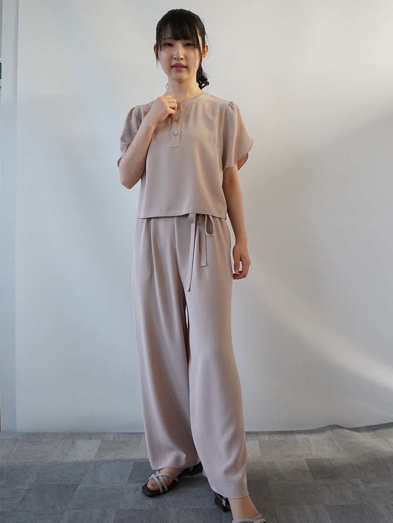 【20%OFF】ムジジョーゼットウォッシャブルパンツ