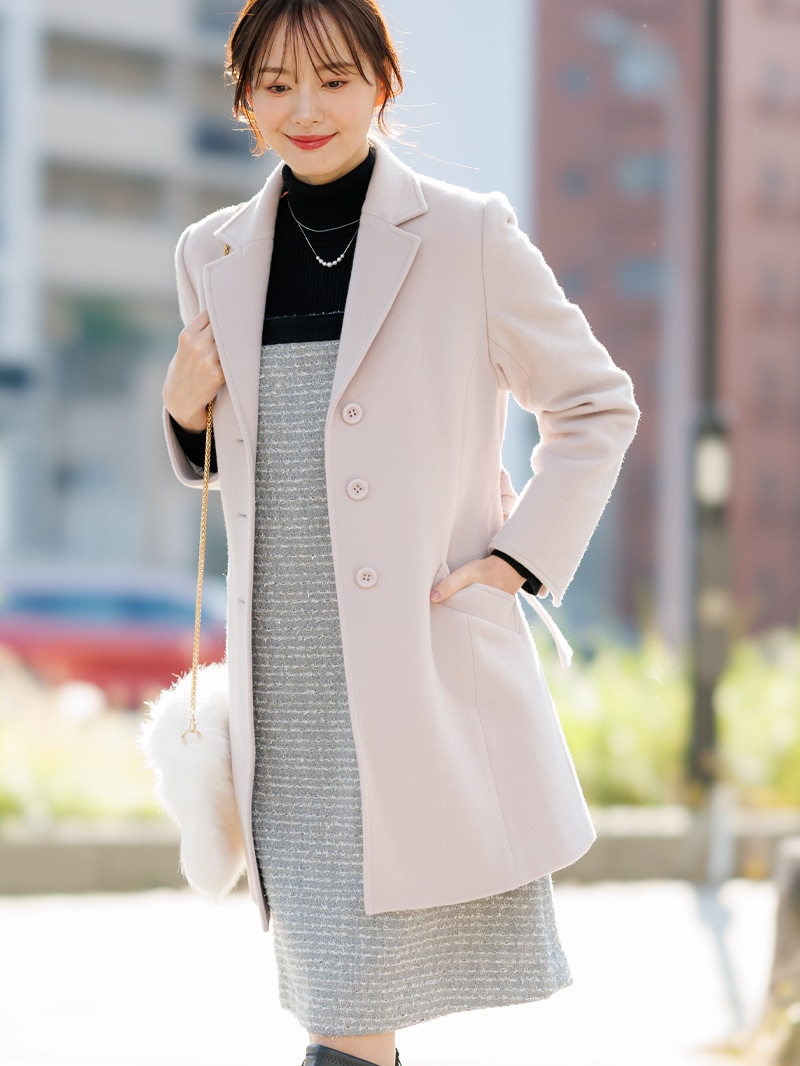 【20%OFF】ジャッカルシングルメルトンチェスターコート