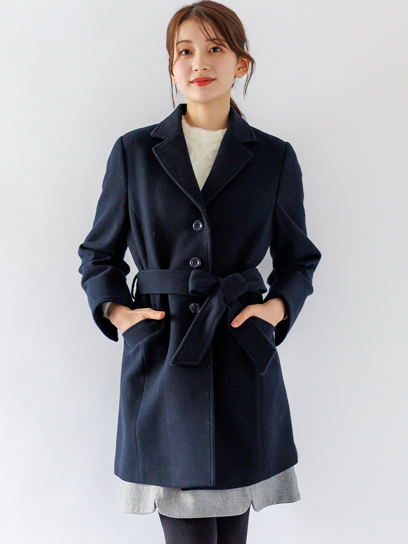 【20%OFF】ジャッカルシングルメルトンチェスターコート