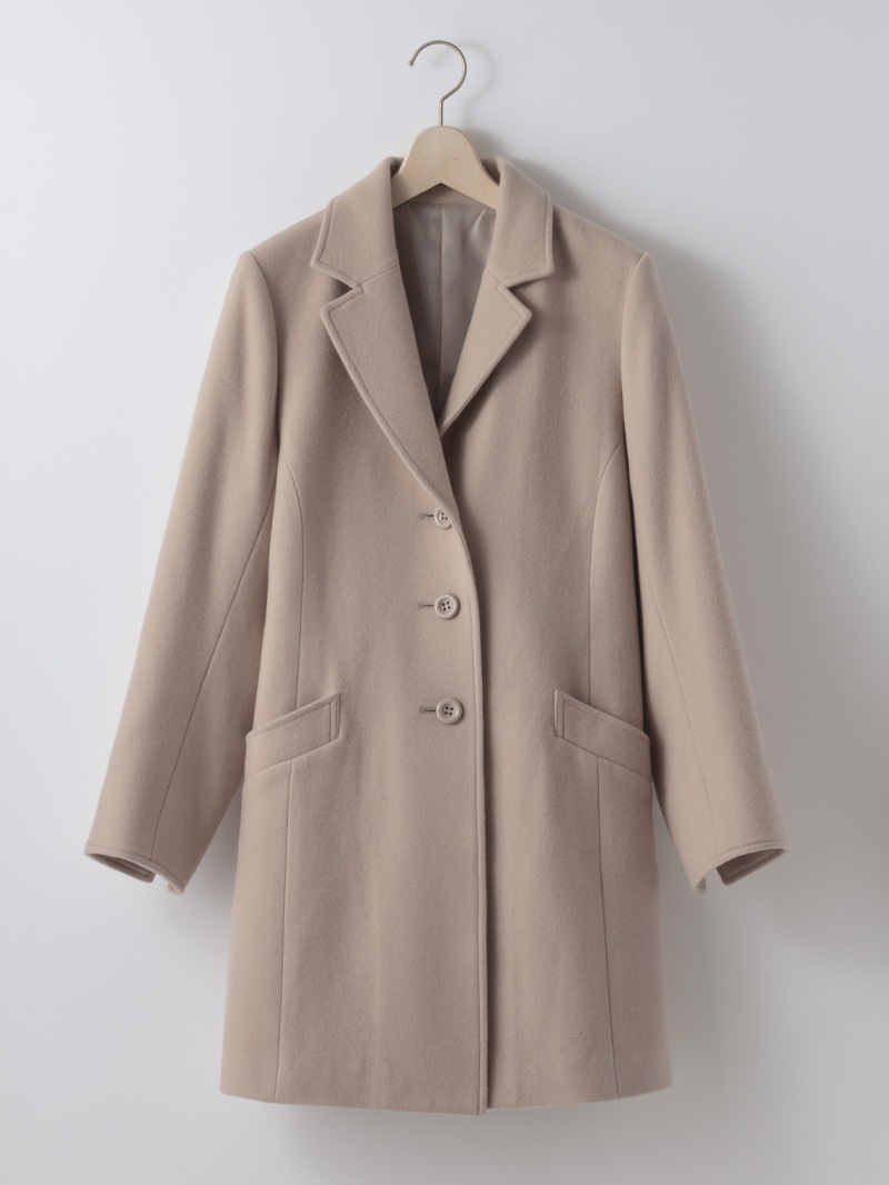 【20%OFF】ジャッカルシングルメルトンチェスターコート