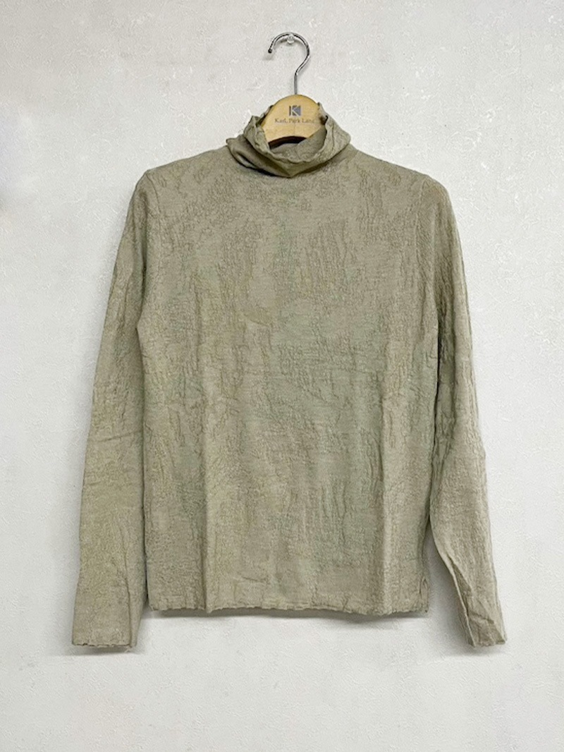 ジャガード　ハイネック＜アウトレット均一価格＞