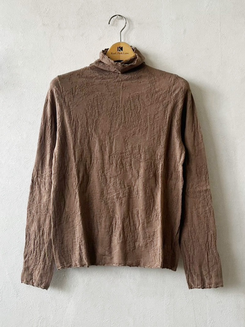 ジャガード　ハイネック＜アウトレット均一価格＞