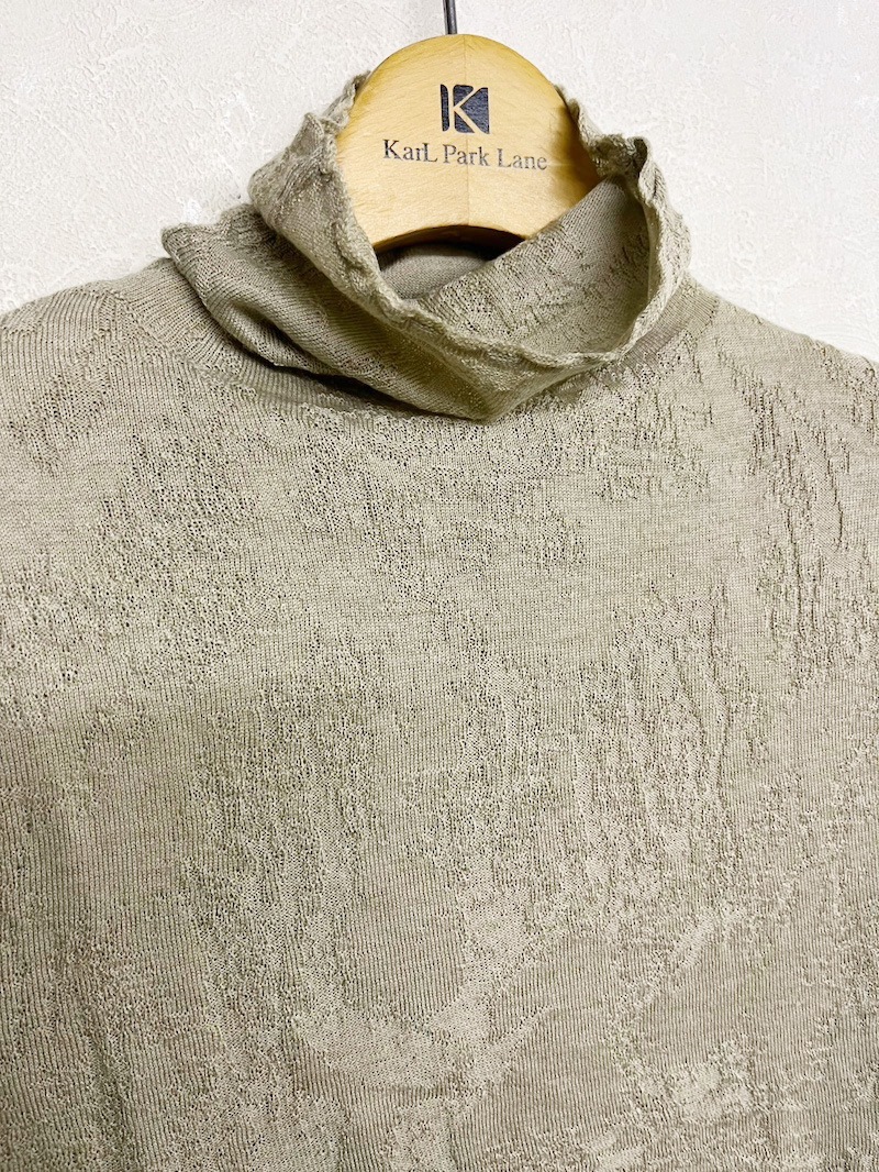 ジャガード　ハイネック＜アウトレット均一価格＞