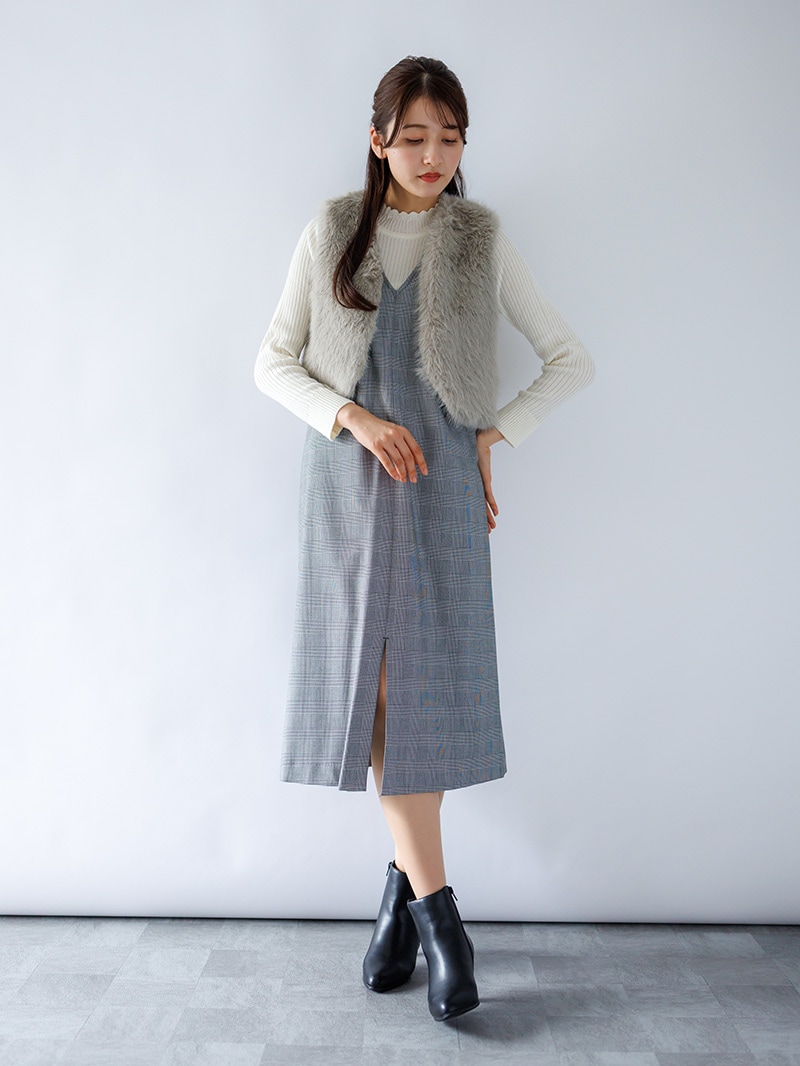 30%OFF】リブ×柄編みハイネックニット｜KarLParkLane Style ONLINE SHOP