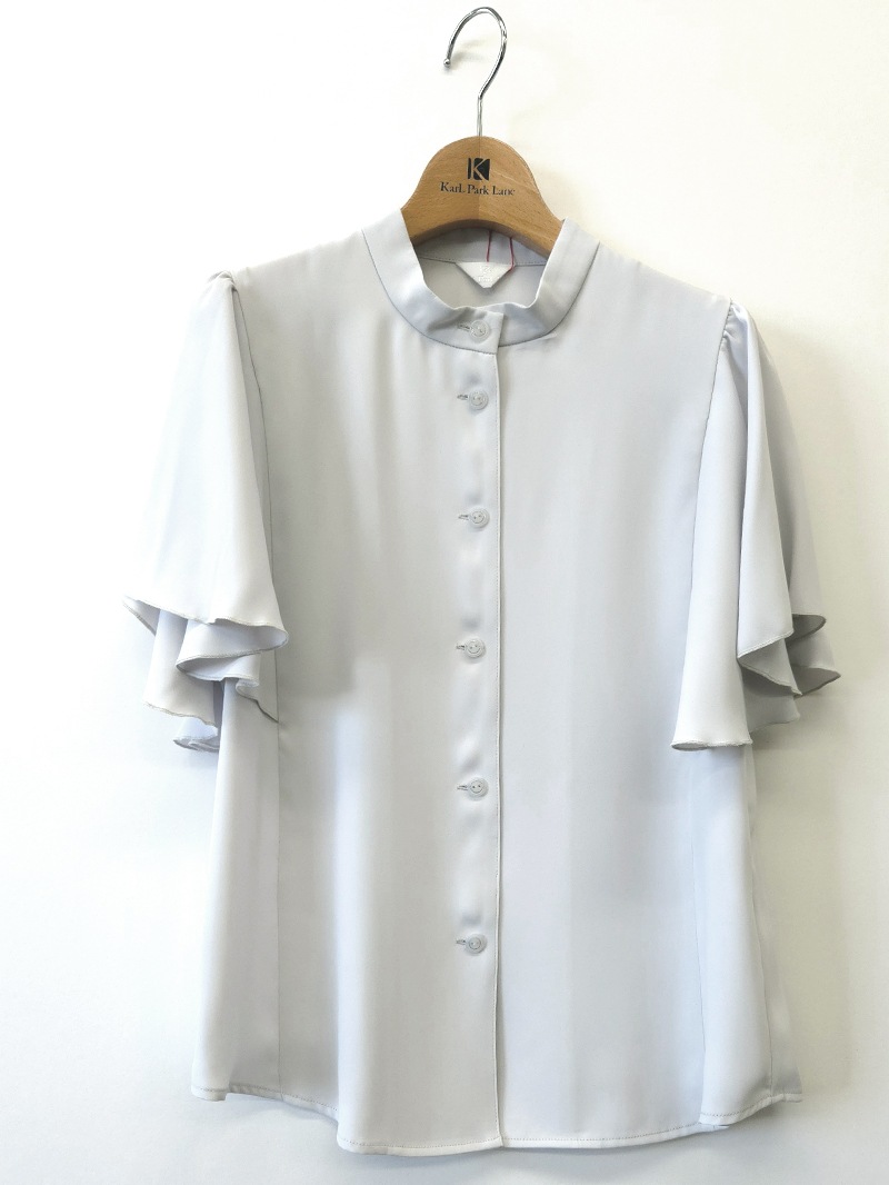 ﾌﾚﾝﾁｷｽﾗｲﾄ ﾌﾚｱｰ袖ﾌﾞﾗｳｽ