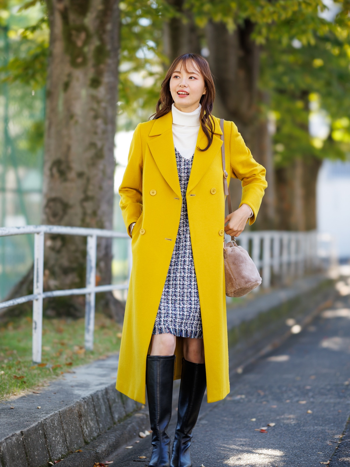 NEWJSビーバーWブレストロングコート｜KarLParkLane Style ONLINE SHOP