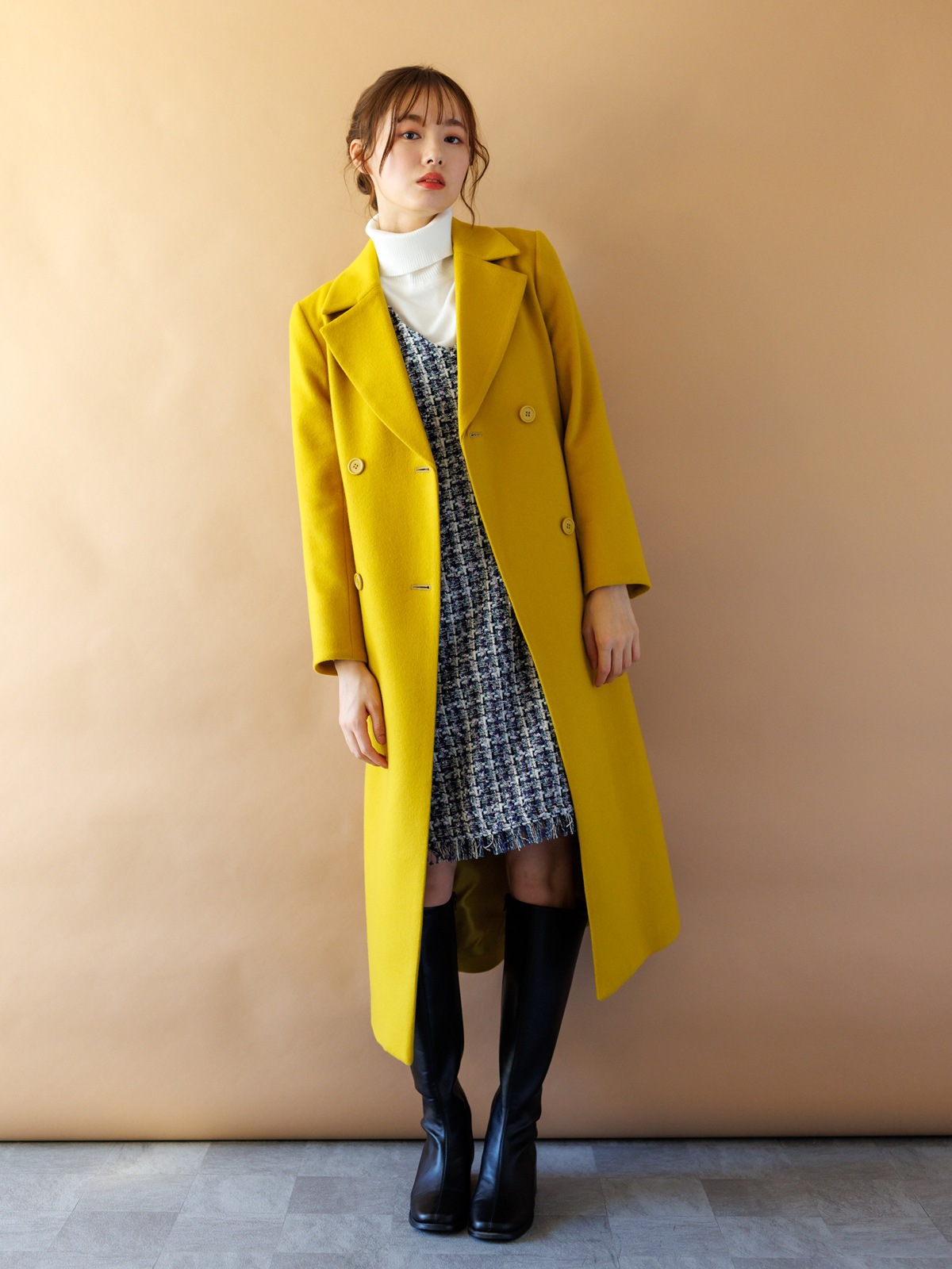 NEWJSビーバーWブレストロングコート｜KarLParkLane Style ONLINE SHOP