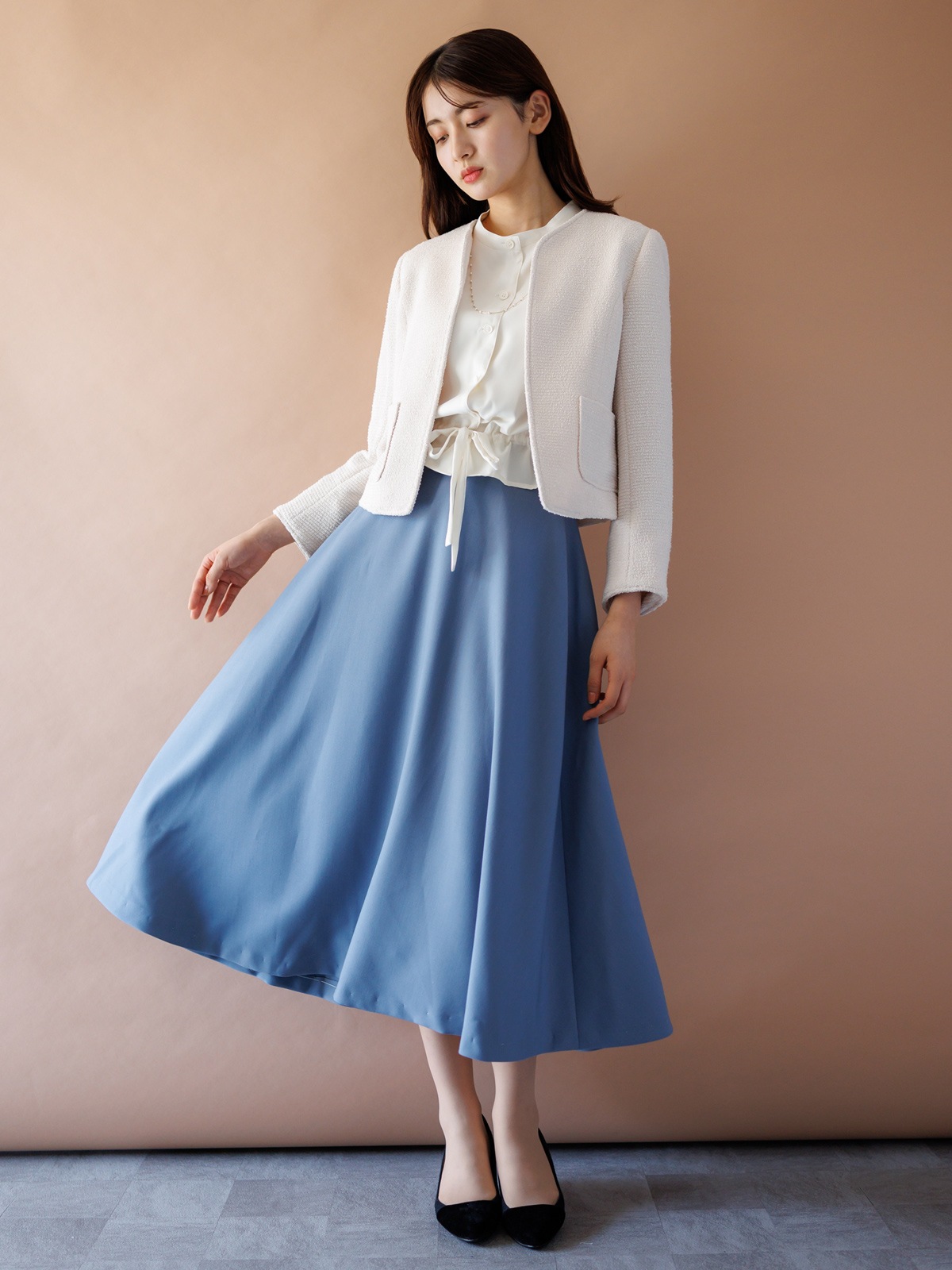 プライムニットファンシーキーネックジャケット