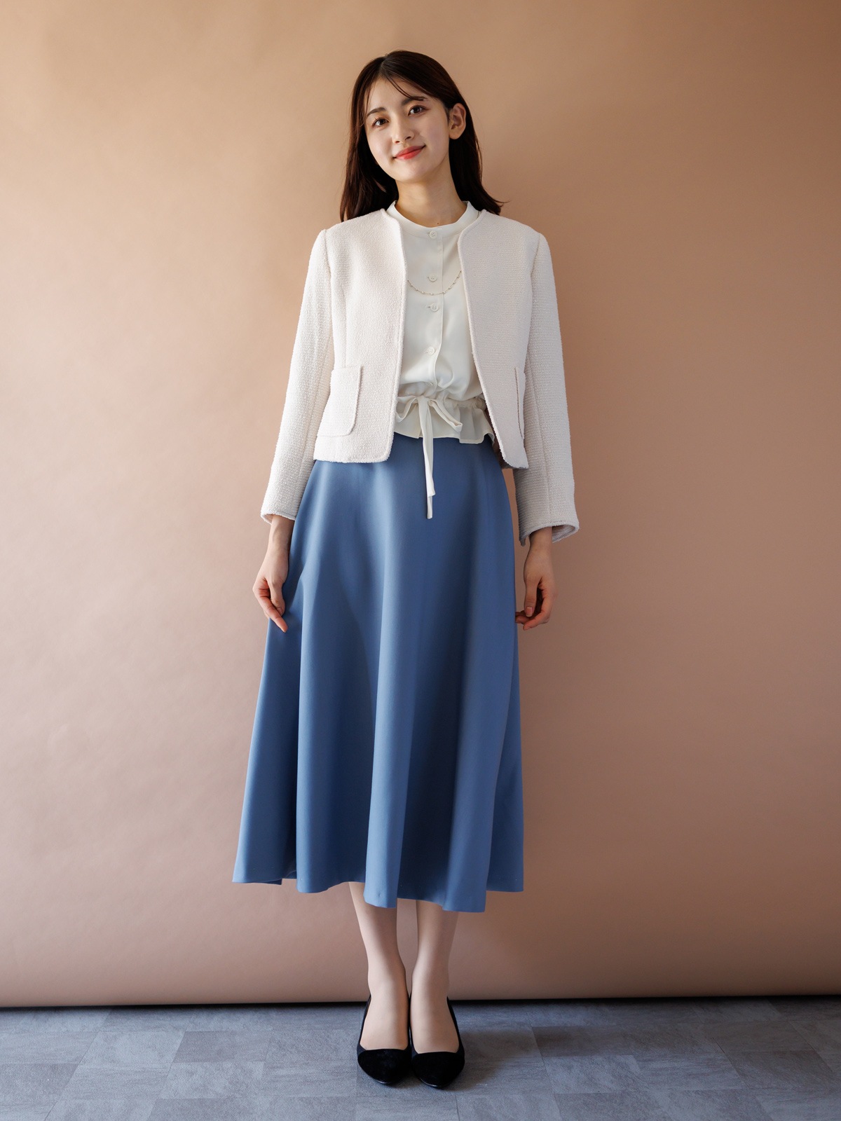 プライムニットファンシーキーネックジャケット