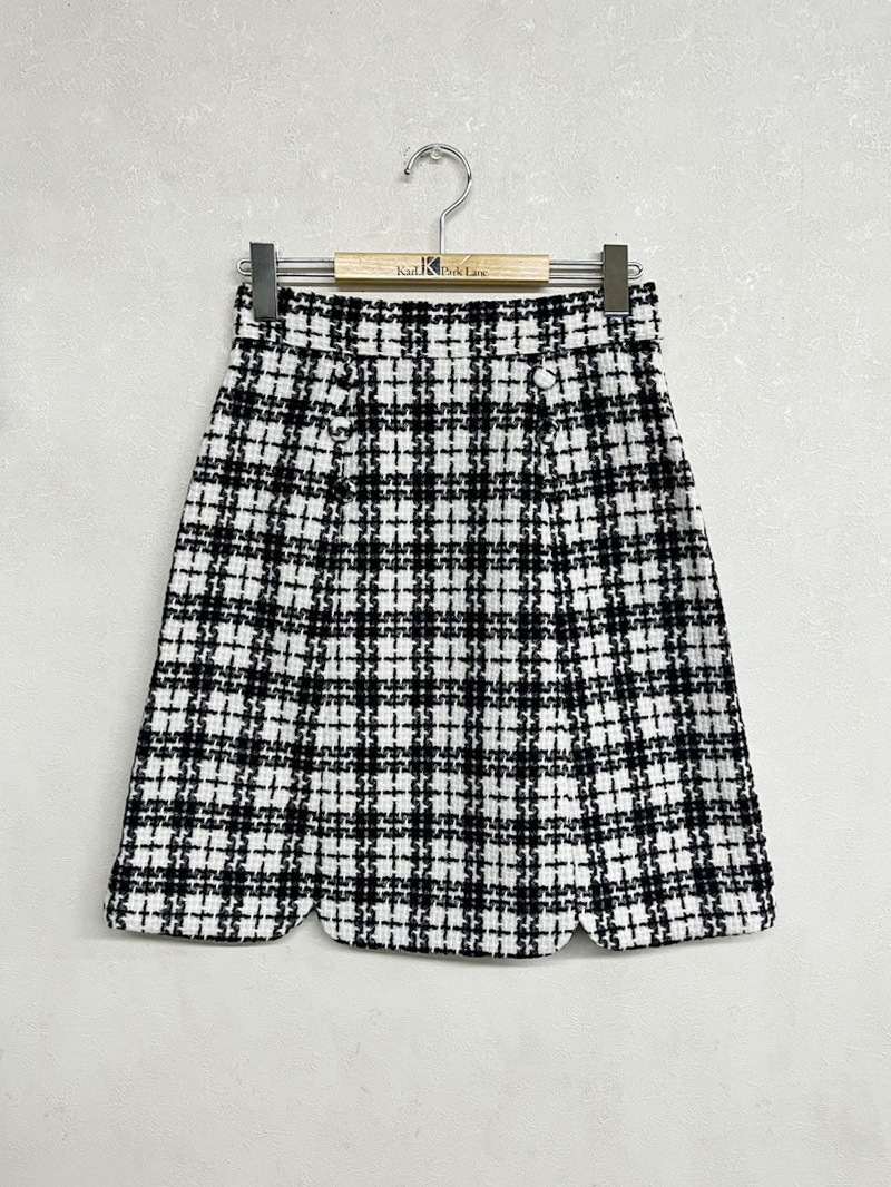 【50%OFF】格子L52Ａラインスカート