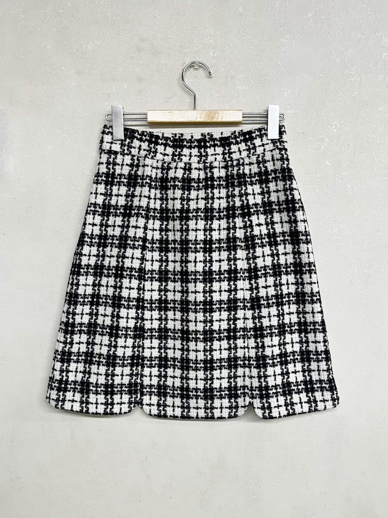 【50%OFF】格子L52Ａラインスカート