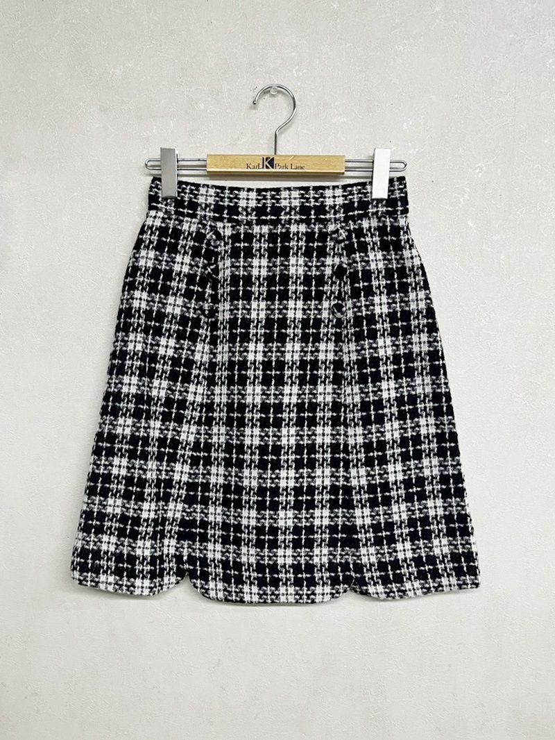 【50%OFF】格子L52Ａラインスカート