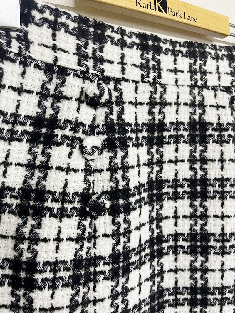 【50%OFF】格子L52Ａラインスカート