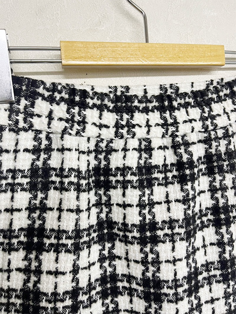 【50%OFF】格子L52Ａラインスカート