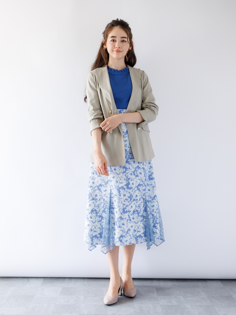 【50%OFF】ビスコース麻ストレッチWブレストピークドラペルジャケット