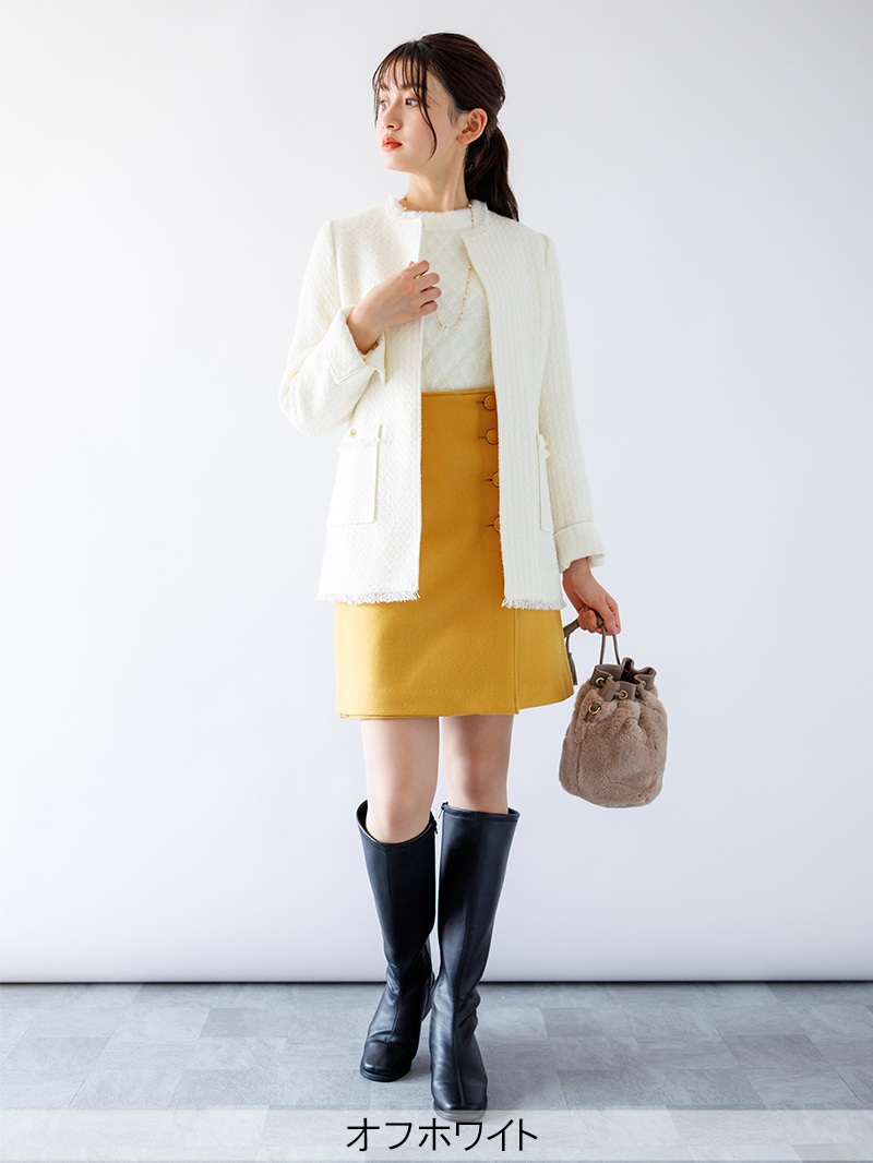 ツイードフリンジジャケット｜KarLParkLane Style ONLINE SHOP