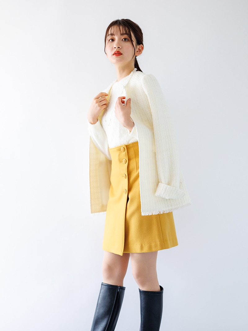 ツイードフリンジジャケット｜KarLParkLane Style ONLINE SHOP