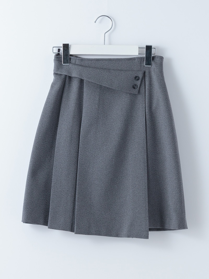 【40%OFF】ツムギ―トＡラインミニスカート