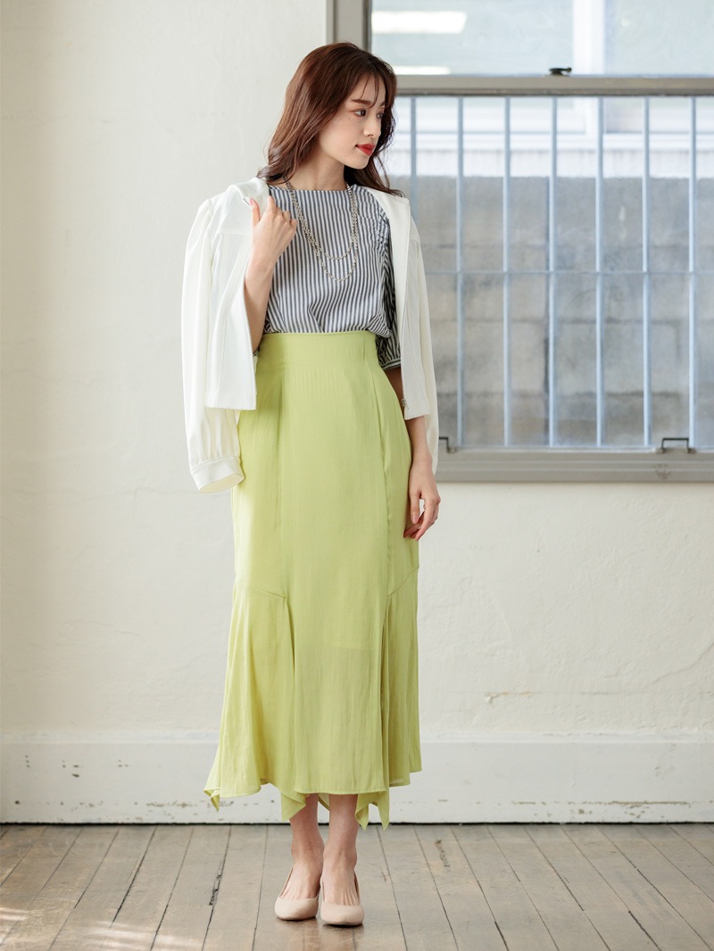 【OUTLET 2500円】セレーナローンビックスリーブブラウス<10本以下>