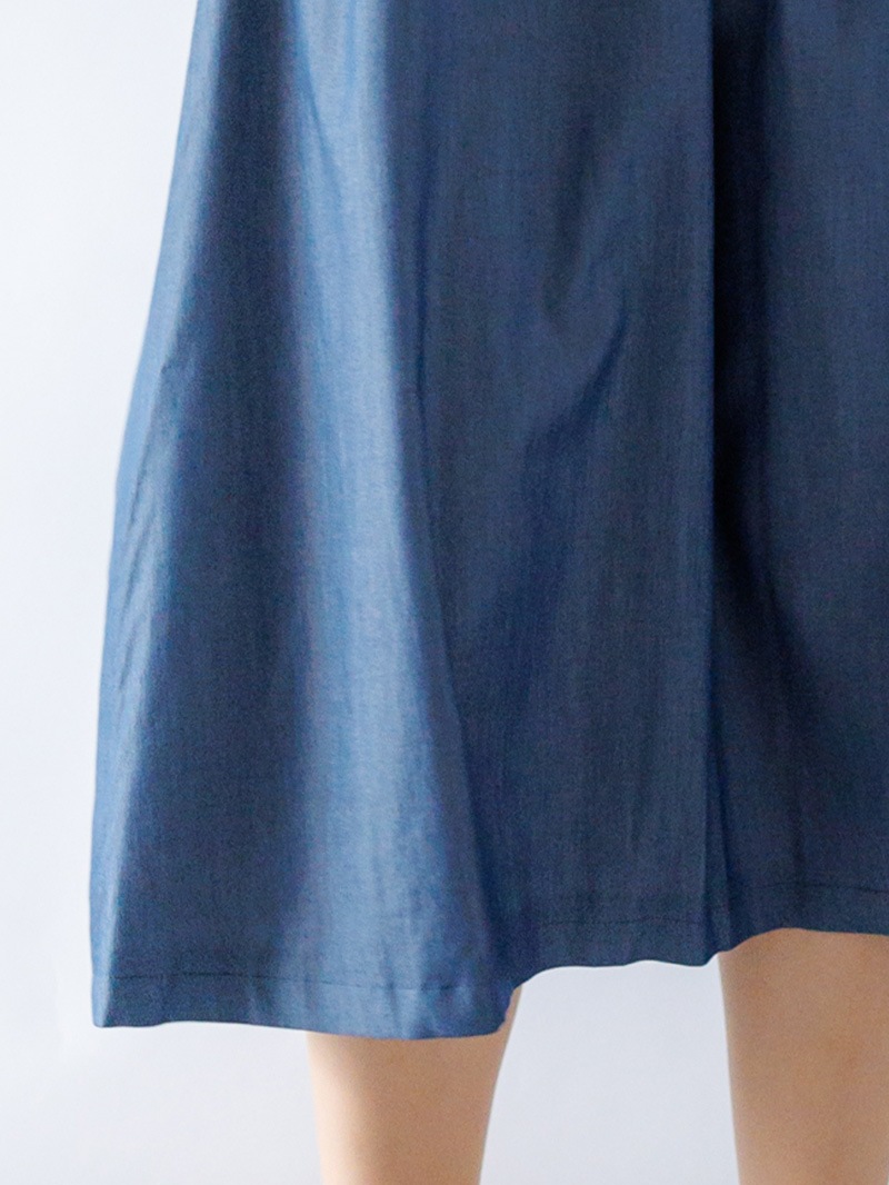 リヨポリツイルライト ドローストリングワンピ