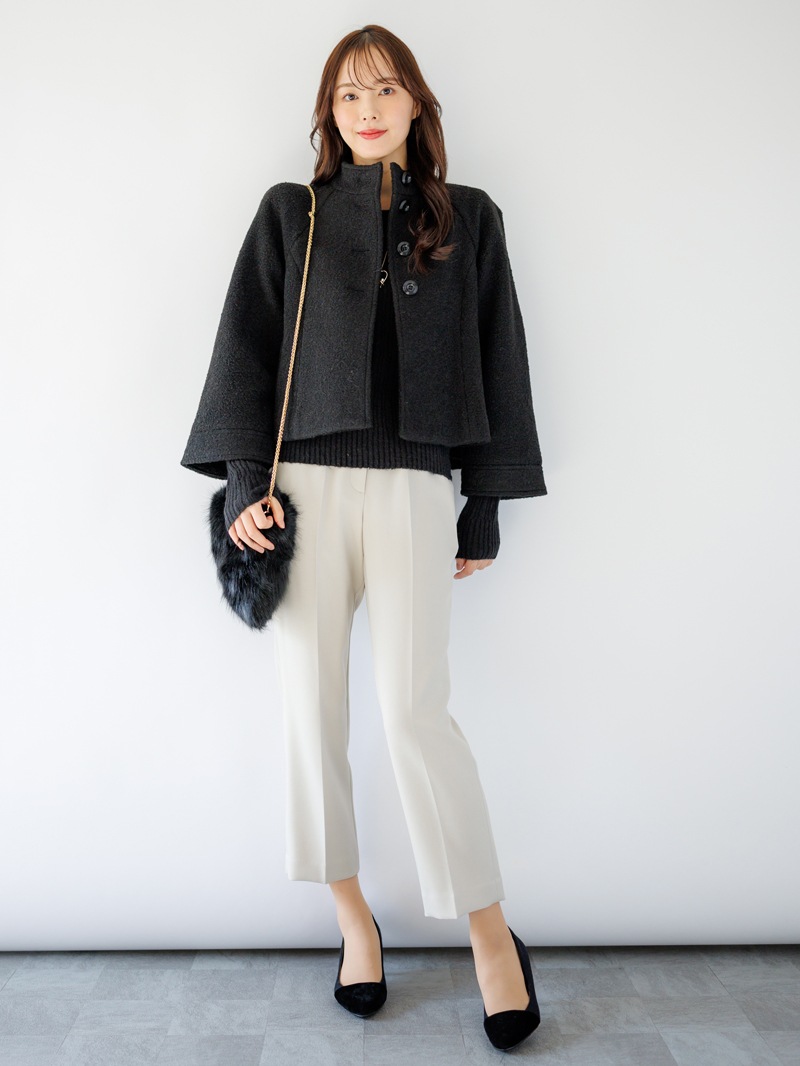 【30%OFF】綾二重センタープレスパンツ