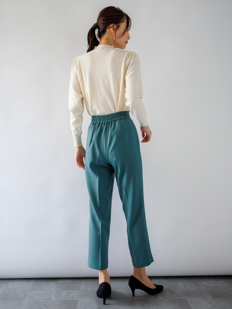 【30%OFF】綾二重センタープレスパンツ